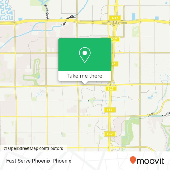Fast Serve Phoenix map