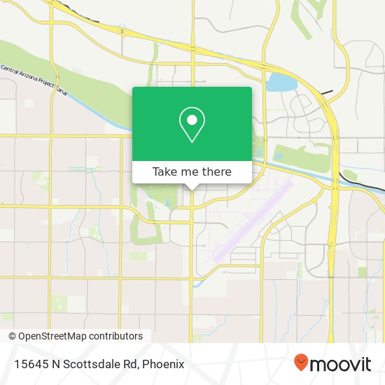 15645 N Scottsdale Rd map