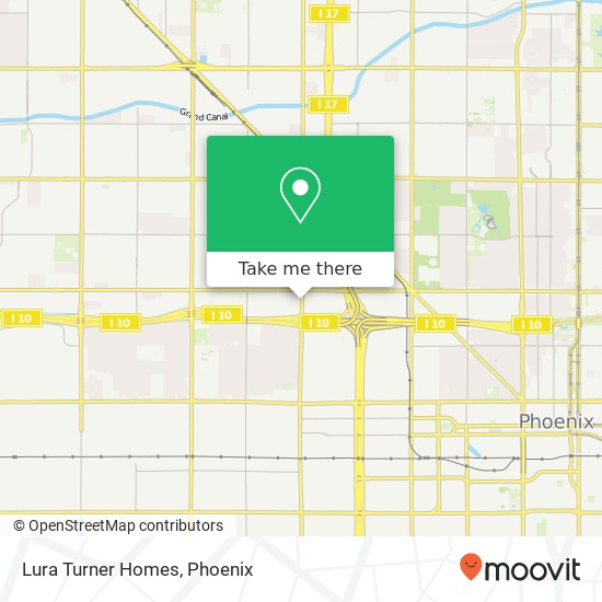 Lura Turner Homes map