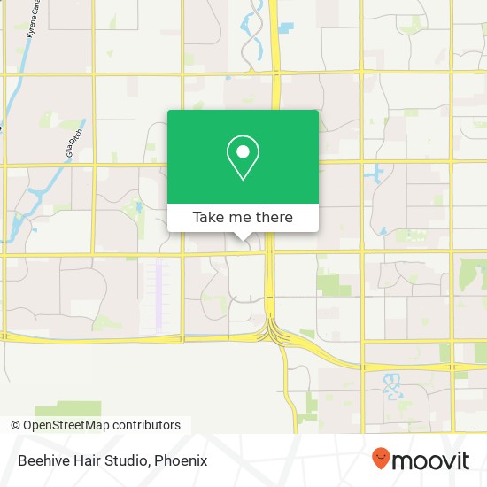 Beehive Hair Studio map