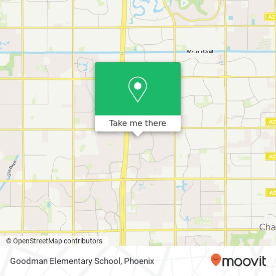 Mapa de Goodman Elementary School