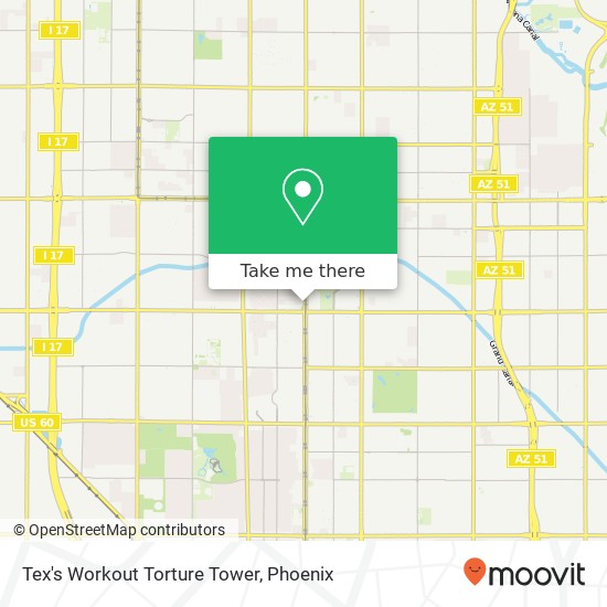 Tex's Workout Torture Tower map