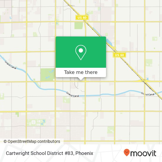Cartwright School District #83 map