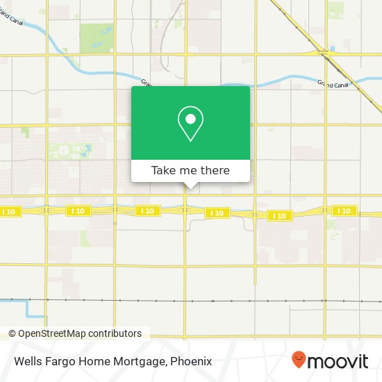 Wells Fargo Home Mortgage map