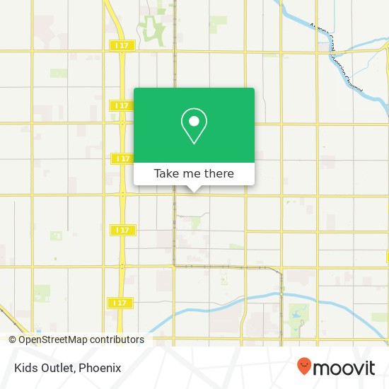 Kids Outlet map