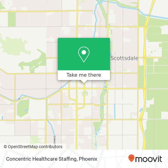 Concentric Healthcare Staffing map