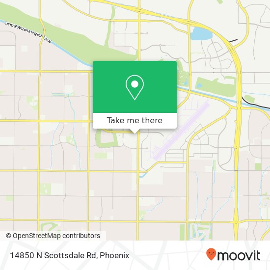 14850 N Scottsdale Rd map