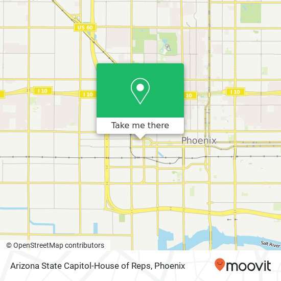 Arizona State Capitol-House of Reps map