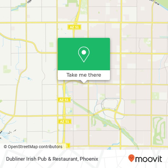 Dubliner Irish Pub & Restaurant map