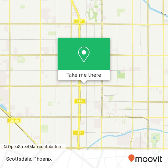 Mapa de Scottsdale
