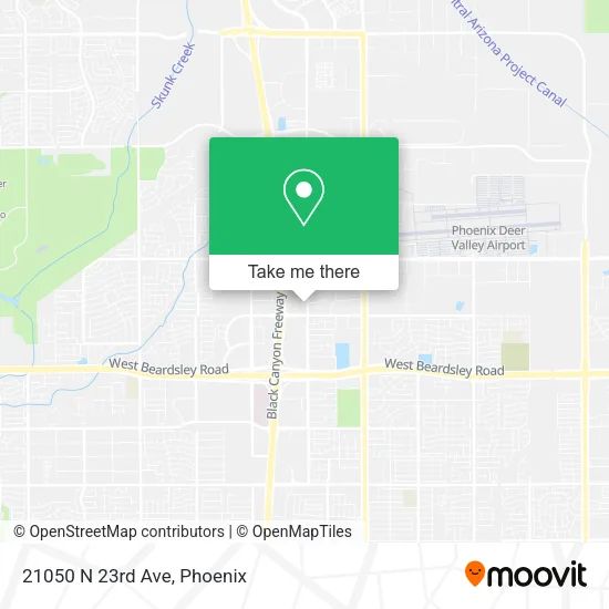 Mapa de 21050 N 23rd Ave