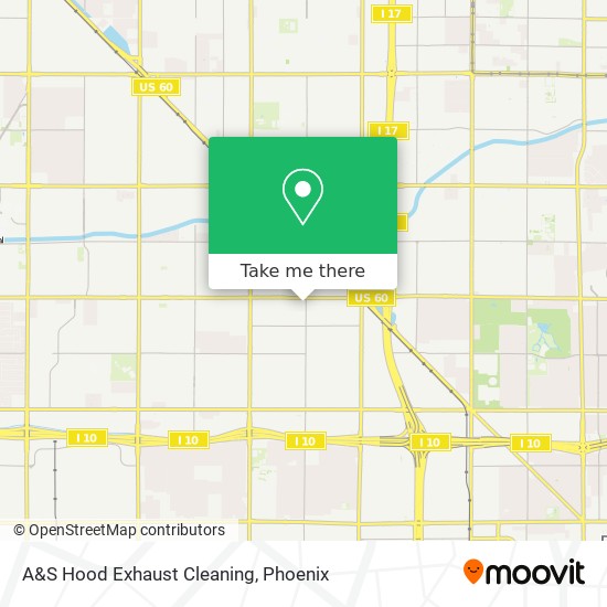 A&S Hood Exhaust Cleaning map