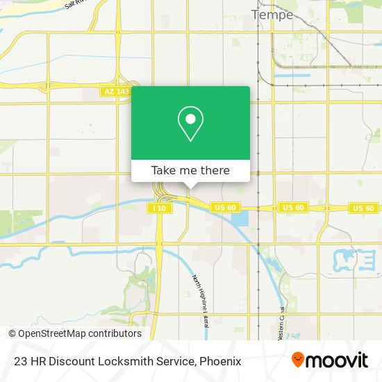 23 HR Discount Locksmith Service map