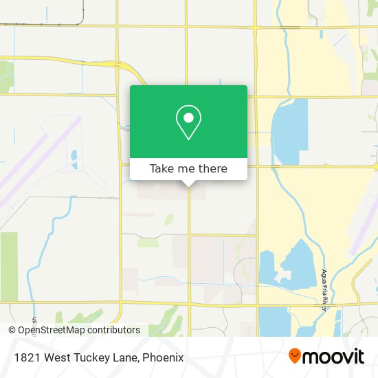 1821 West Tuckey Lane map