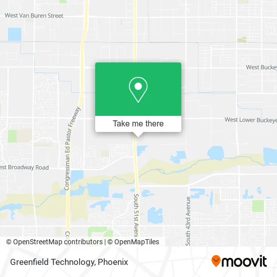 Greenfield Technology map