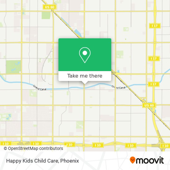 Happy Kids Child Care map