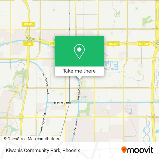 Kiwanis Community Park map