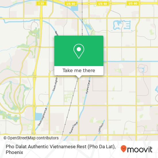 Mapa de Pho Dalat Authentic Vietnamese Rest (Pho Da Lat)