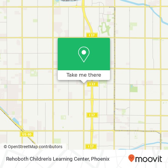 Mapa de Rehoboth Children's Learning Center