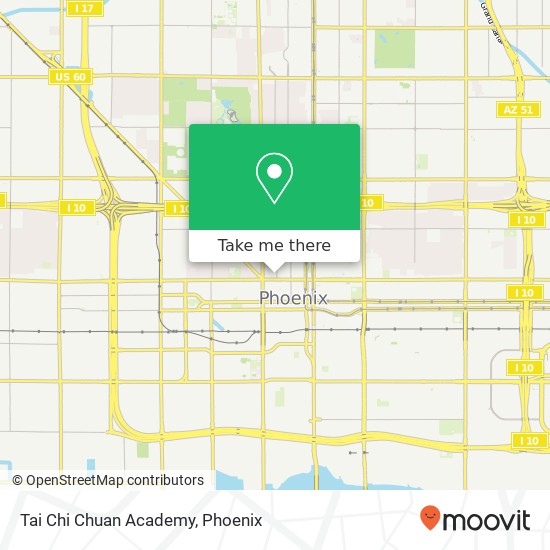 Tai Chi Chuan Academy map