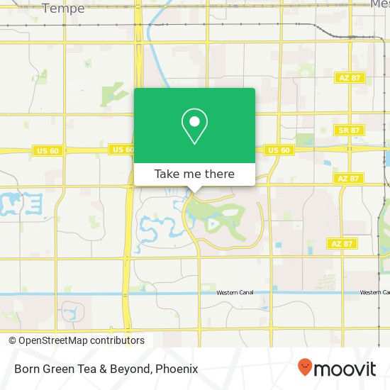 Mapa de Born Green Tea & Beyond