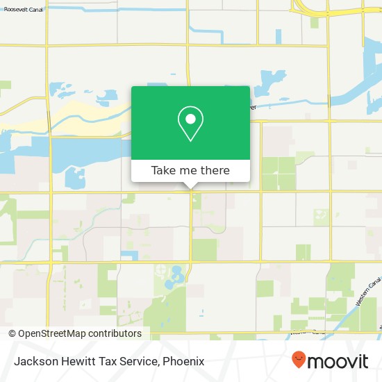 Mapa de Jackson Hewitt Tax Service