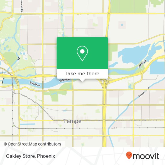 Oakley Store map