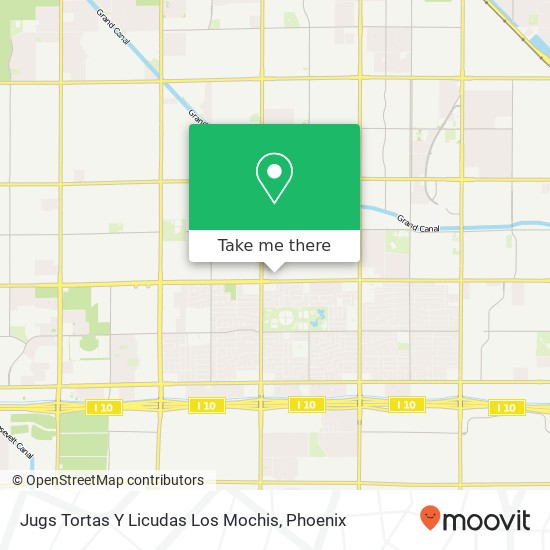 Jugs Tortas Y Licudas Los Mochis map