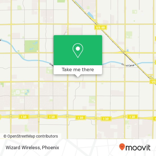 Wizard Wireless map