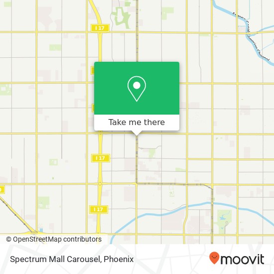 Spectrum Mall Carousel map