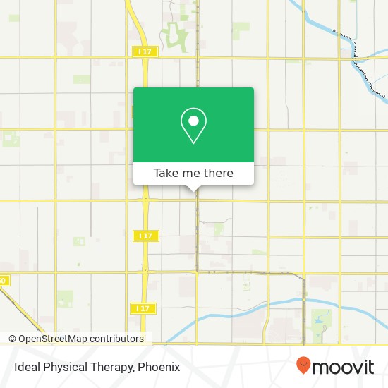Ideal Physical Therapy map