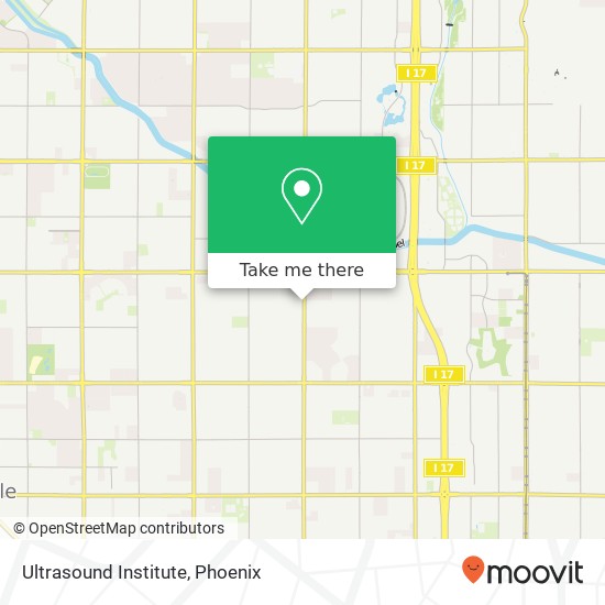 Ultrasound Institute map