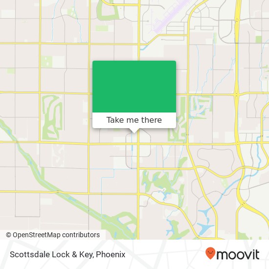 Scottsdale Lock & Key map