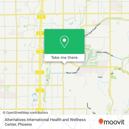 Mapa de Alternatives International Health and Wellness Center