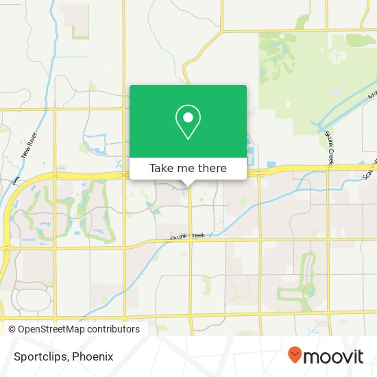 Sportclips map