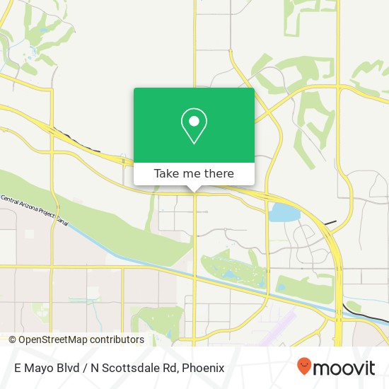 E Mayo Blvd / N Scottsdale Rd map