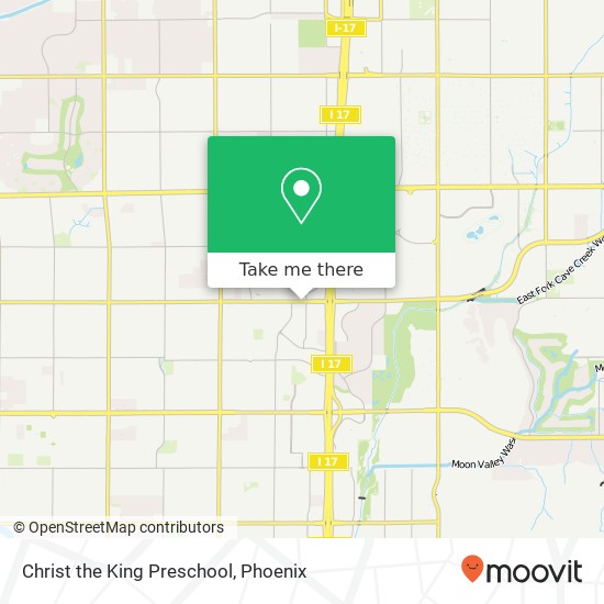 Christ the King Preschool map