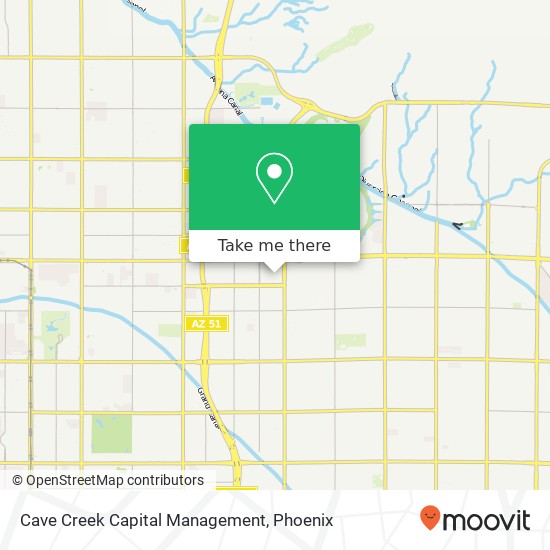 Cave Creek Capital Management map