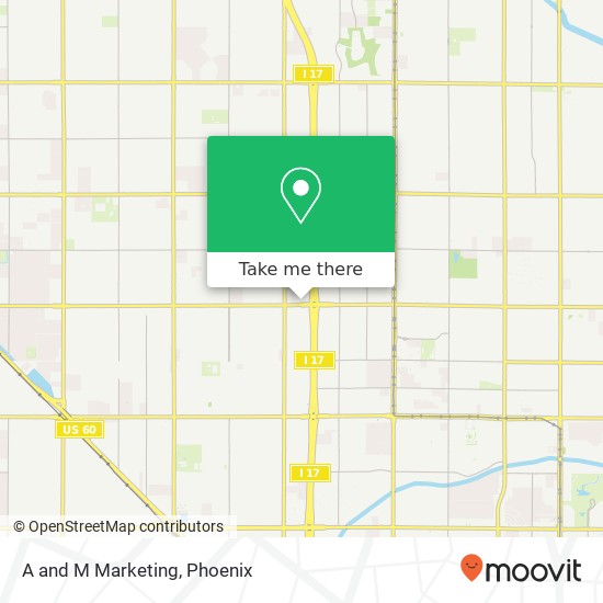 Mapa de A and M Marketing