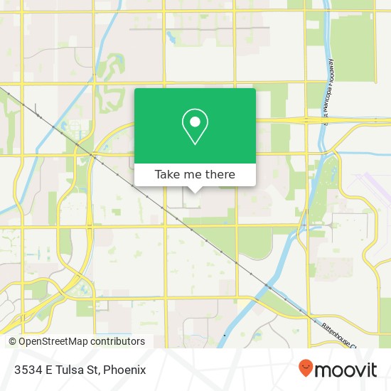 Mapa de 3534 E Tulsa St