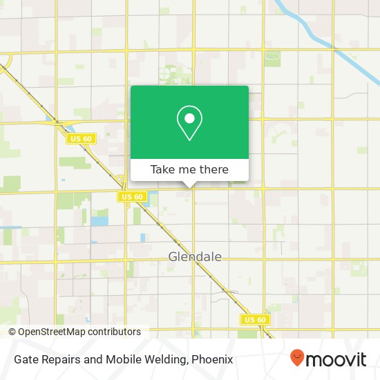 Mapa de Gate Repairs and Mobile Welding