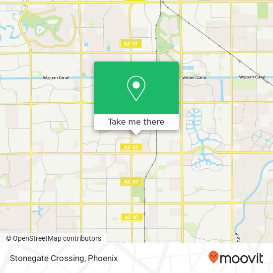 Stonegate Crossing map