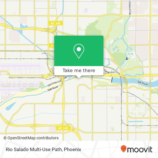 Mapa de Rio Salado Multi-Use Path