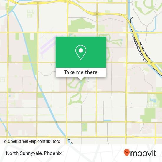 North Sunnyvale map