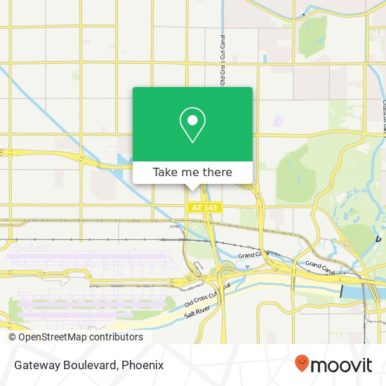 Gateway Boulevard map