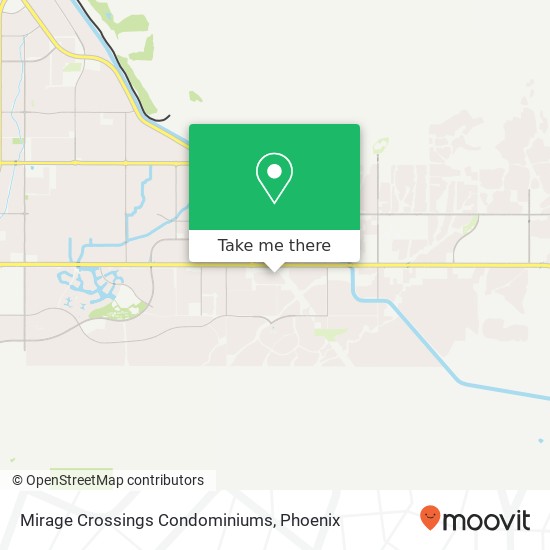 Mapa de Mirage Crossings Condominiums