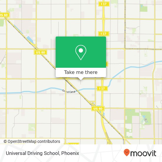 Universal Driving School map