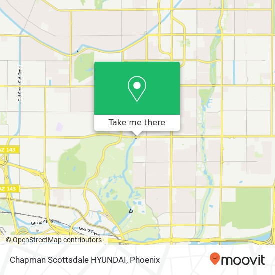 Mapa de Chapman Scottsdale HYUNDAI