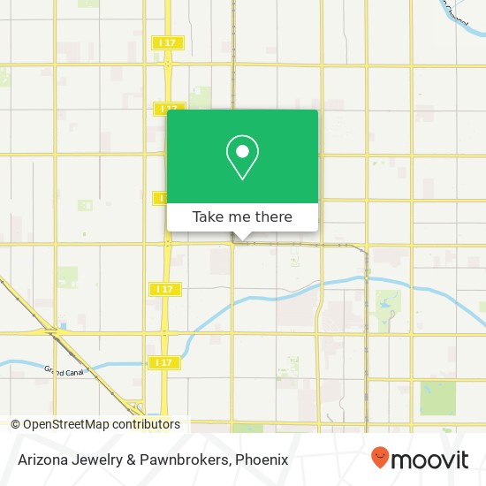 Mapa de Arizona Jewelry & Pawnbrokers