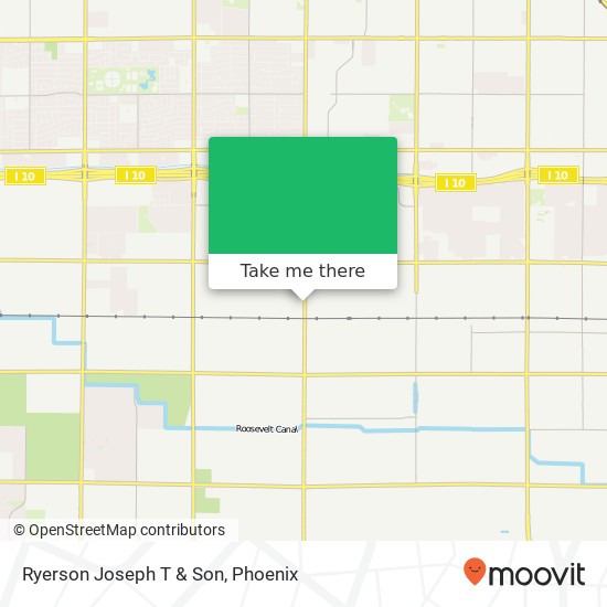 Mapa de Ryerson Joseph T & Son